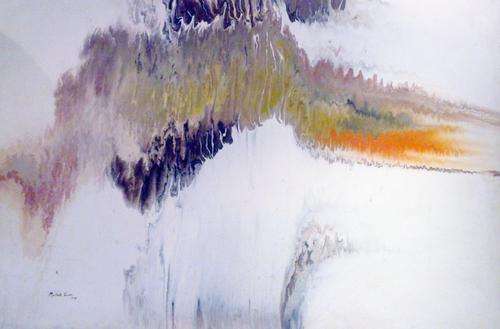 Michael Anthony Carr (1) - Stunning Abstract Composition - Very large 152cm x 102cm
